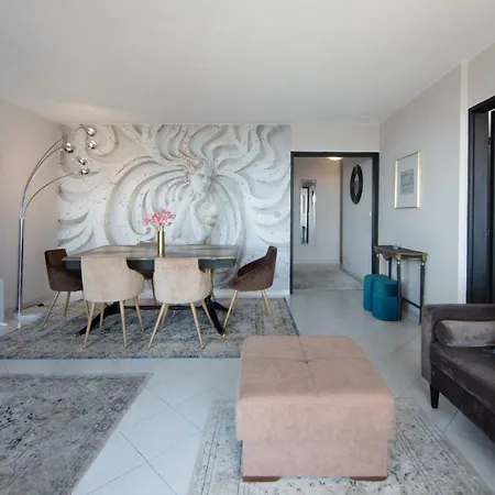 Апартаменты Panoramic View, 2 Bedroom, Monaco,riviera, Parking